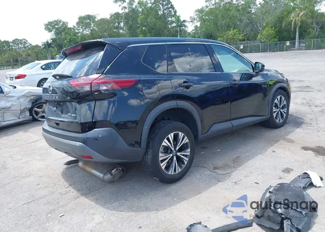 2021 Nissan Rogue Sv Intelligent Awd из США, поврежденный, VIN 5N1AT3BB7MC732038